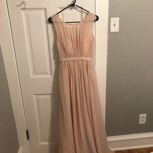 Jenny Yoo vivienne bridesmaid dress in Blush